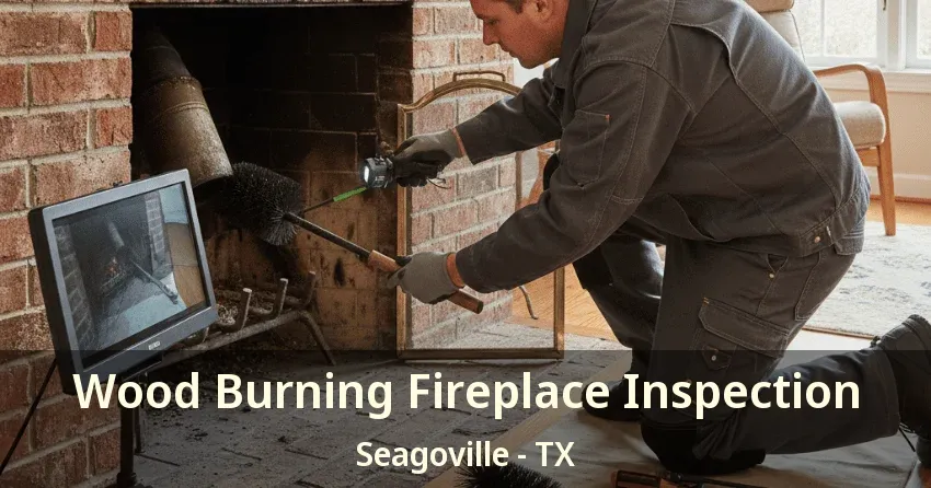Wood Burning Fireplace Inspection Seagoville - TX